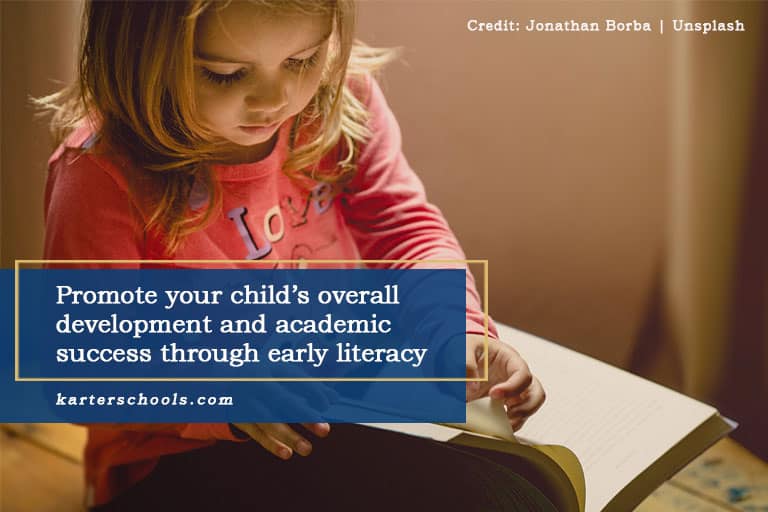 Promote your child’s overall development and academic success through early literacy